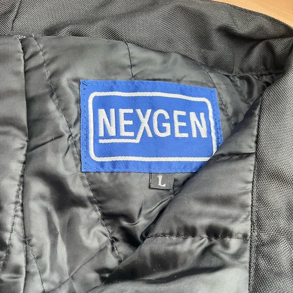 NexGen Women's Leather and Textile Motorcycle Pants Black Size Large - Picture 6 of 9